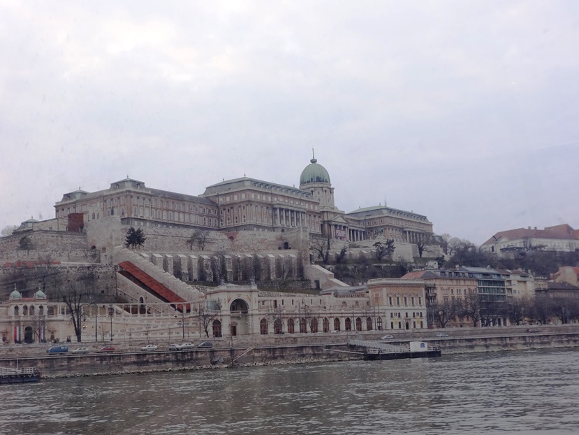 Buda Castle on Castle Hill, on the Buda side of the Danube River