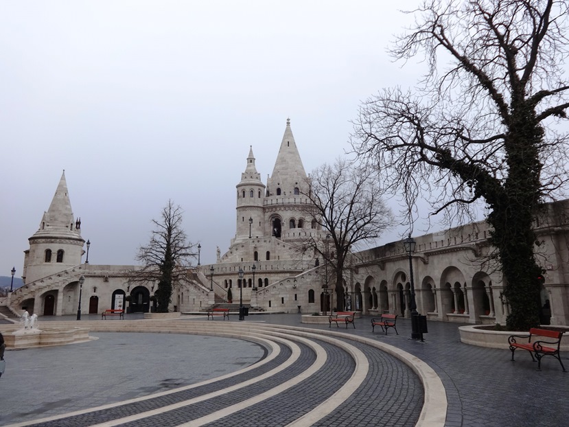 Fishermen's Bastion, right behind my hotel.