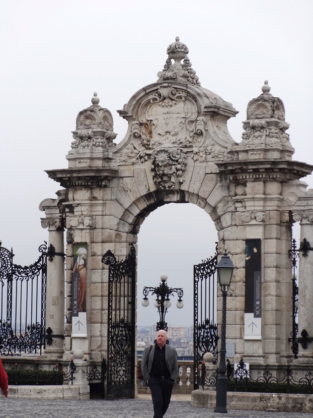 Ferdinand's Gate to Buda Castle. Budapest