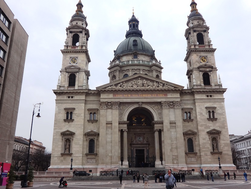 St. Stephen's Basilica, named after the first king of Hungary. Budapest
