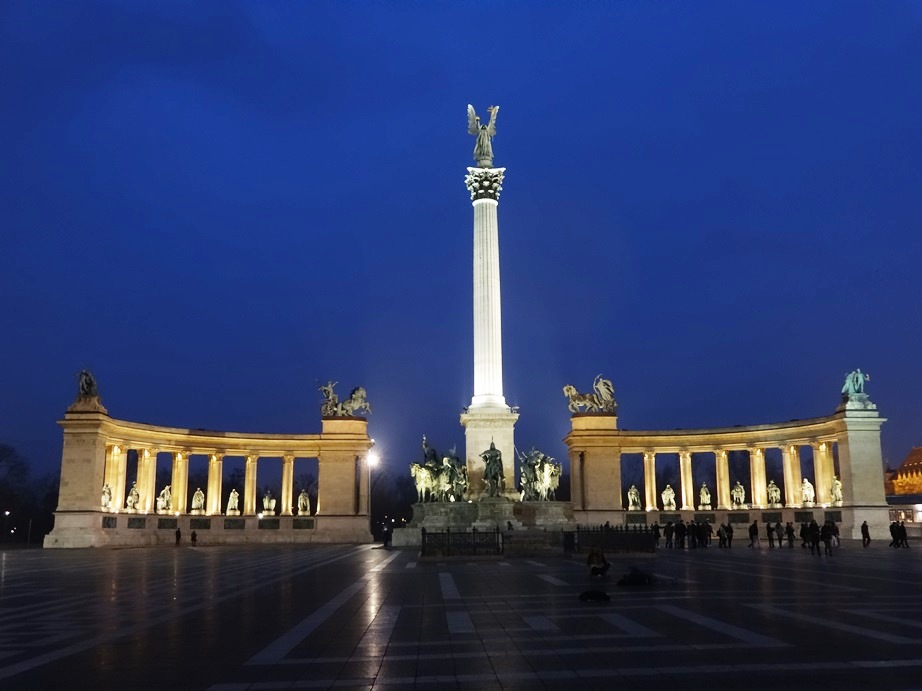 Heroes Square, Budapest.