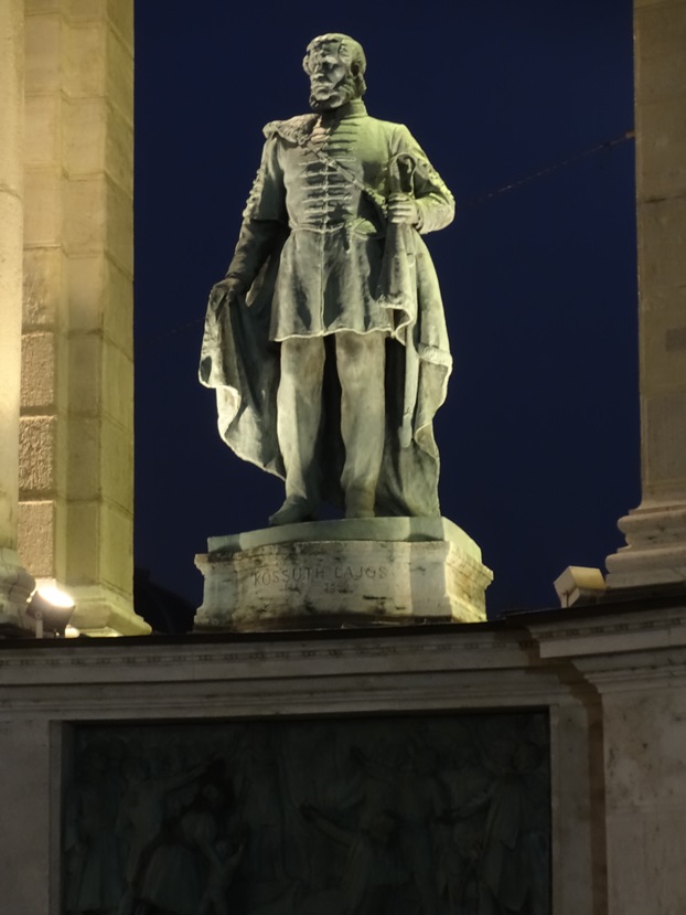 A particularly Hungarian looking fellow, Heroes Square, Budapest