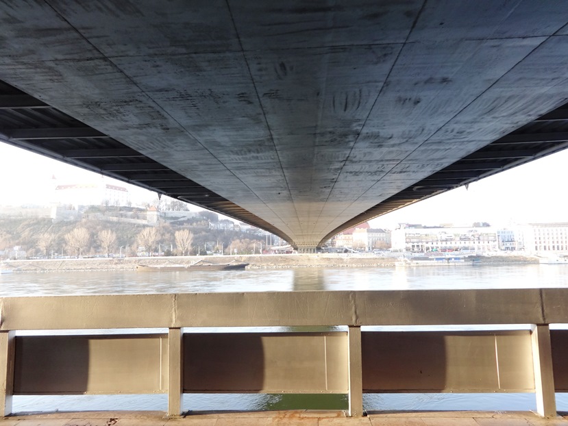 Under the UFO Bridge, Bratislava